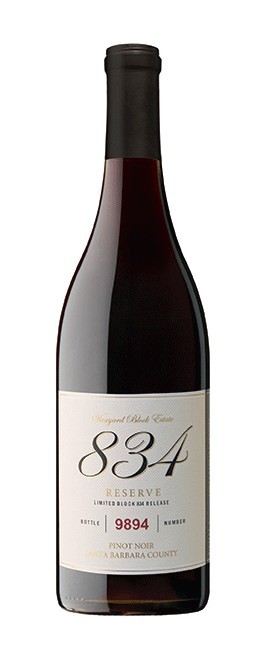 Vineyard Block Estate - Block 834 Santa Barbara Pinot Noir 2020 - The Wine  Buyer